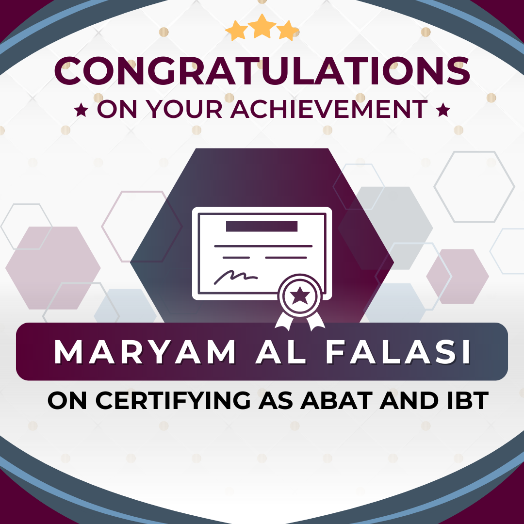 Congrats on certifying as IBT and ABAT